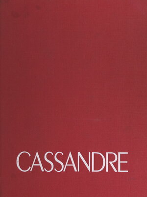cover image of A. M. Cassandre